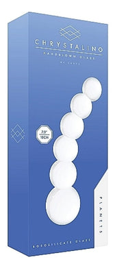 Chrystalino Planets White Butt Plugs